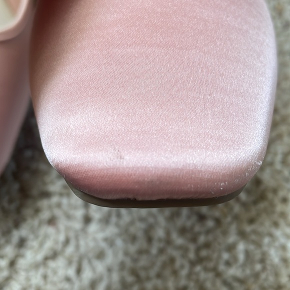 Primark Baby Pink Satin Ballet Flats - Picture 5 of 5